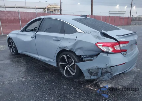 2021 Honda Accord Sport Special Edition from USA, damaged, VIN 1HGCV1F42MA034926